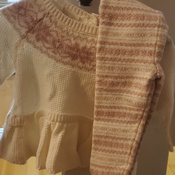 Aspen baby girls sweater matching set - Picture 2 of 5